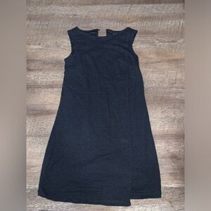 H by Halston Midnight blue Asymmetrical Sleeveless Dress Size 2